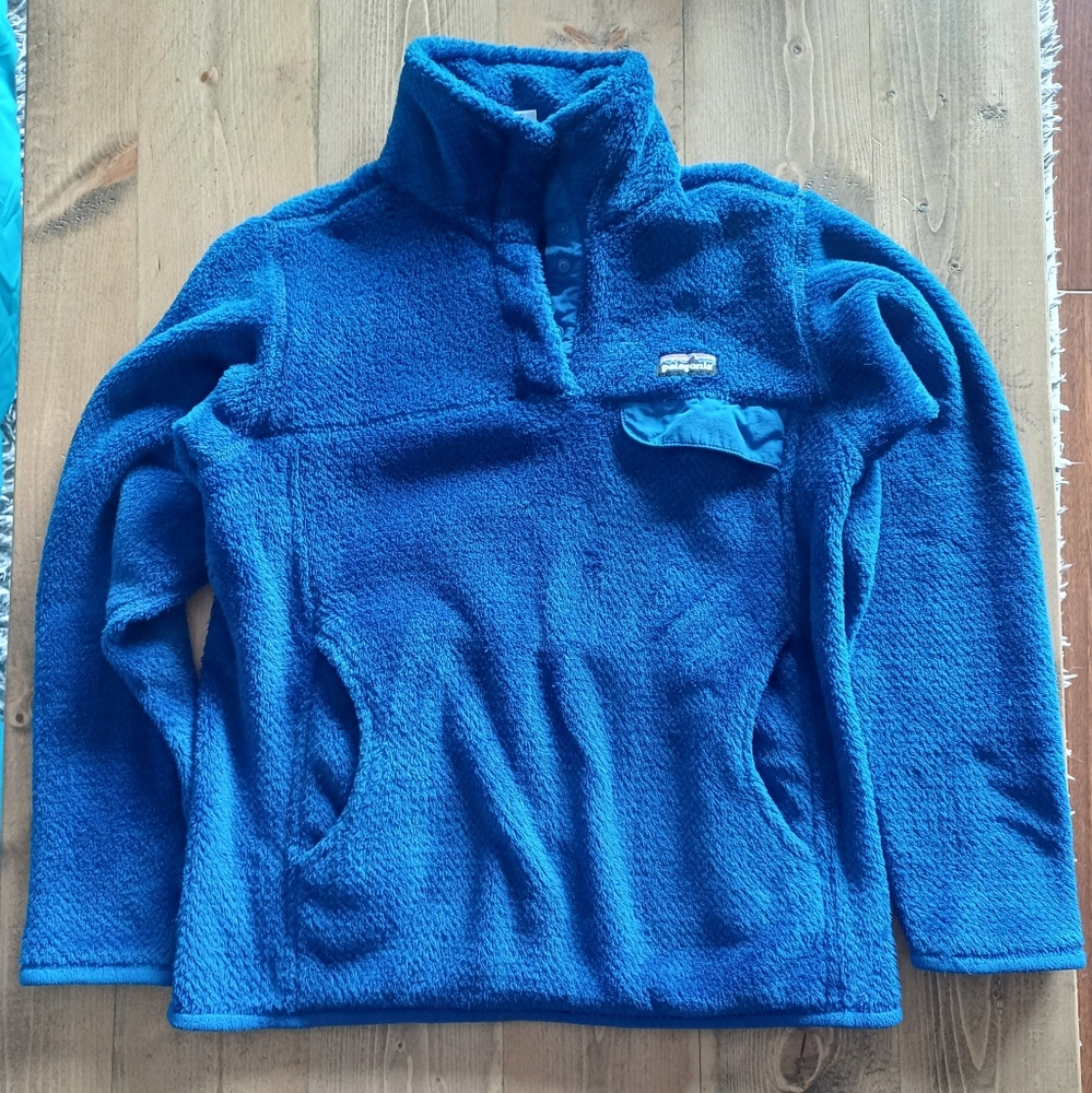 Patagonia Re-tool snap fleece pullover